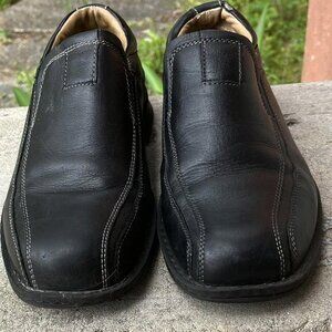 Dockers Mens Pro Style Loafer Dress Shoes Black Leather Comfort Slip On 9W